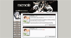 Desktop Screenshot of nemesis-anime.com